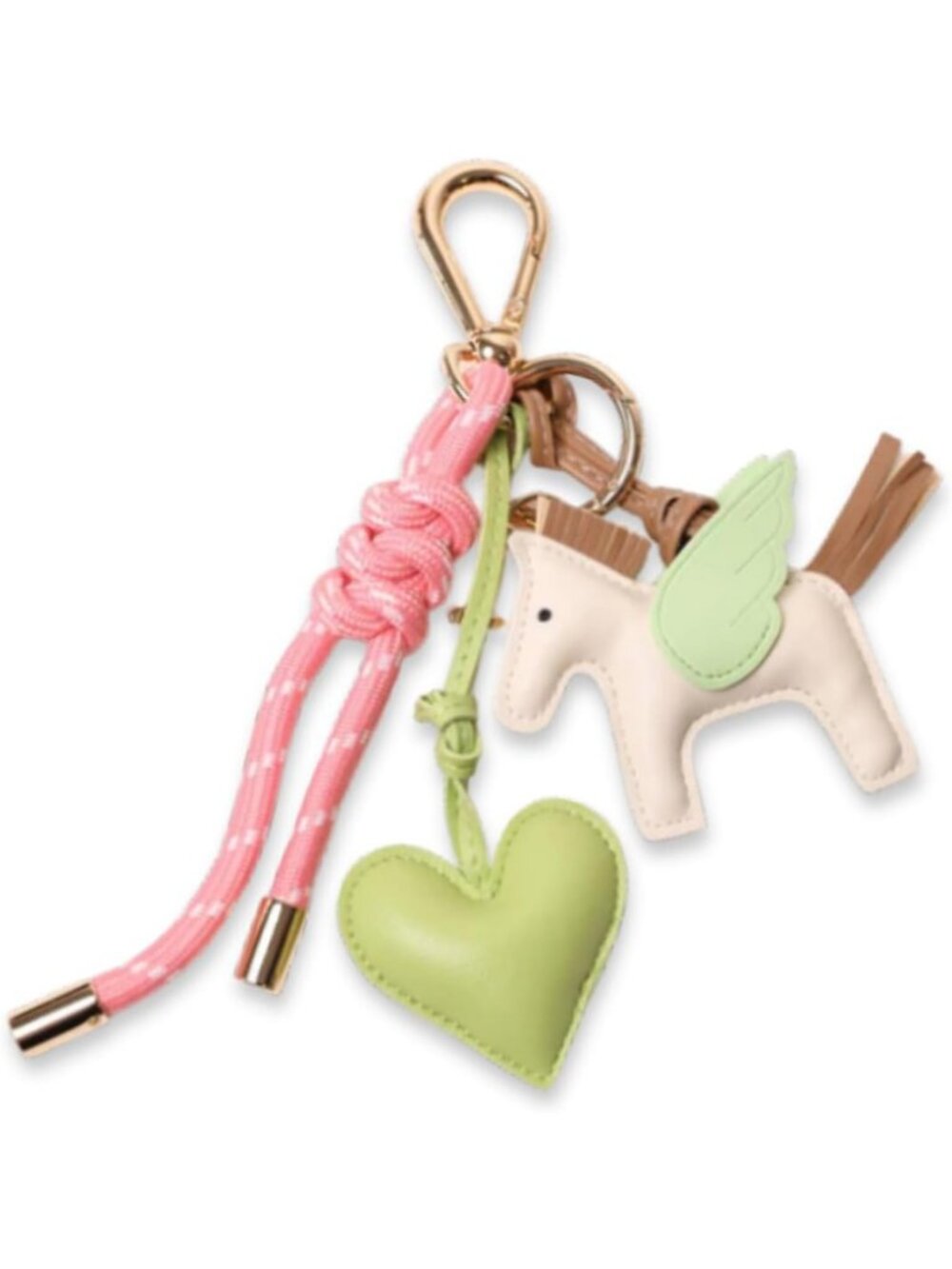 Fun Year of the Horse Key Chain Bag Charm - Clip-On for Tote & Backpack Gift
